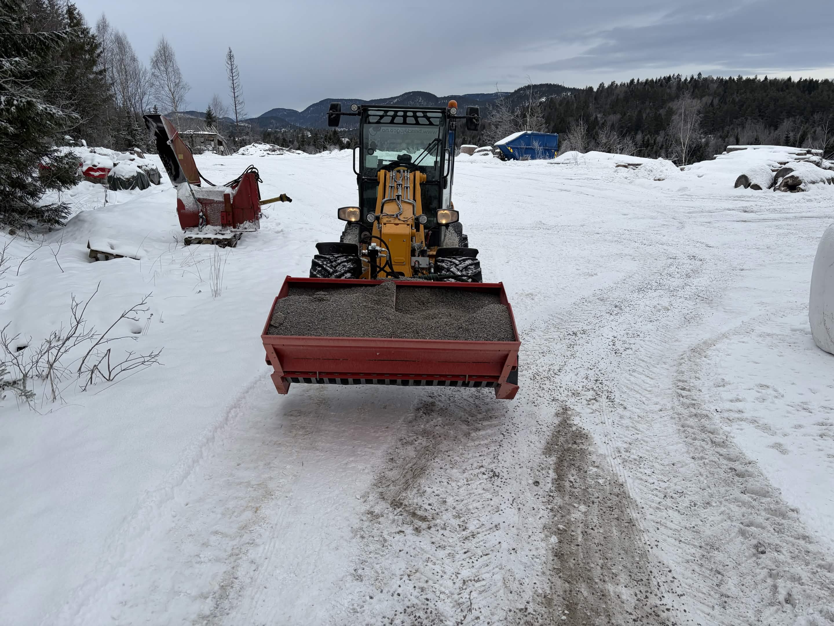 Vintervedlikehold hjullaster